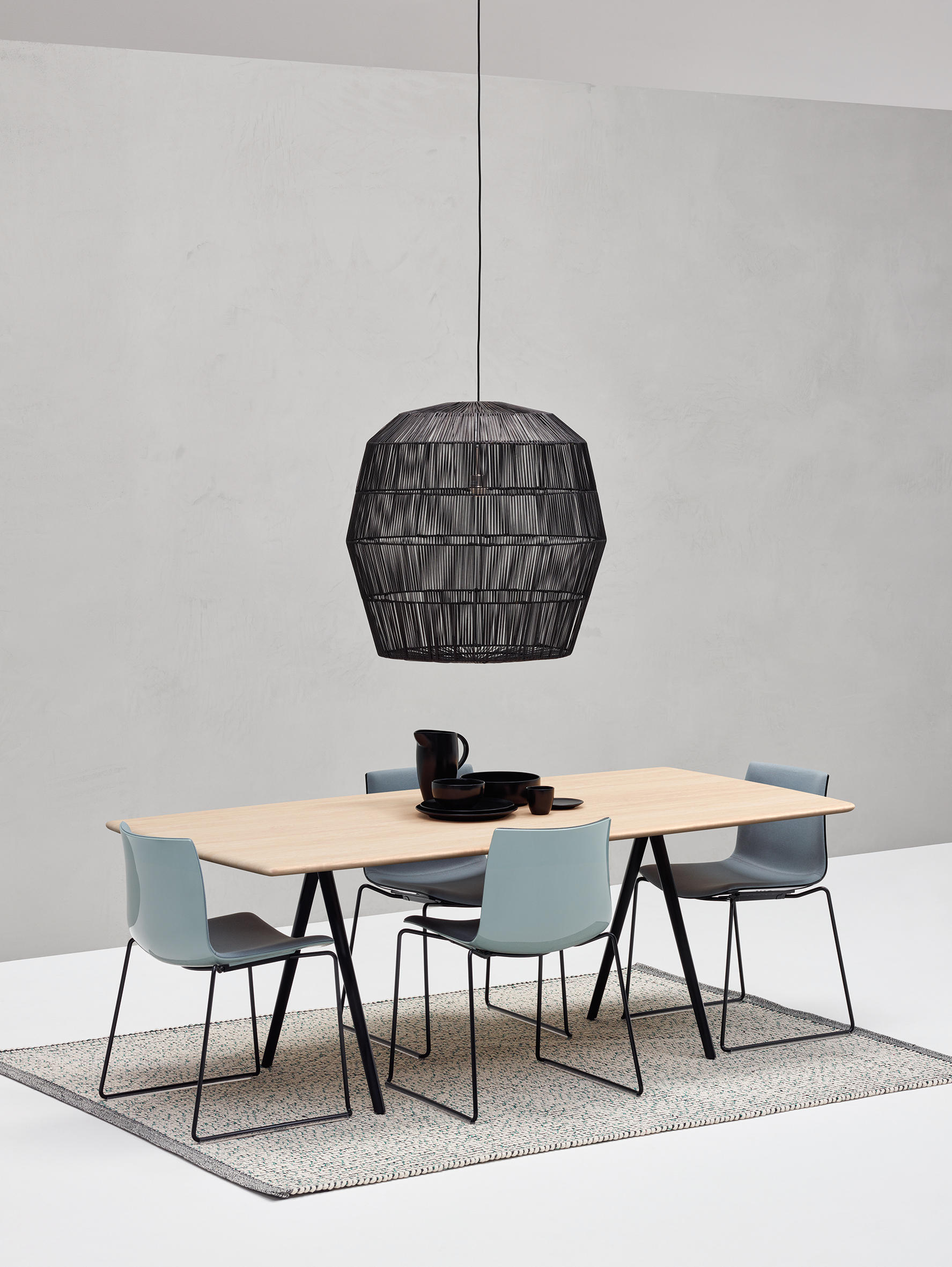 培训家具|布面培训椅|办公家具|华体（中国）家具|Catifa 46 培训椅